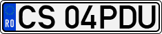 License plate of Romania, Regular plates