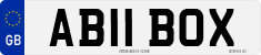 License plate of the United Kingdom, 2001 year system