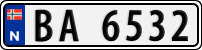 License plate of Norway, Trailers, motorcycles, special vehicles