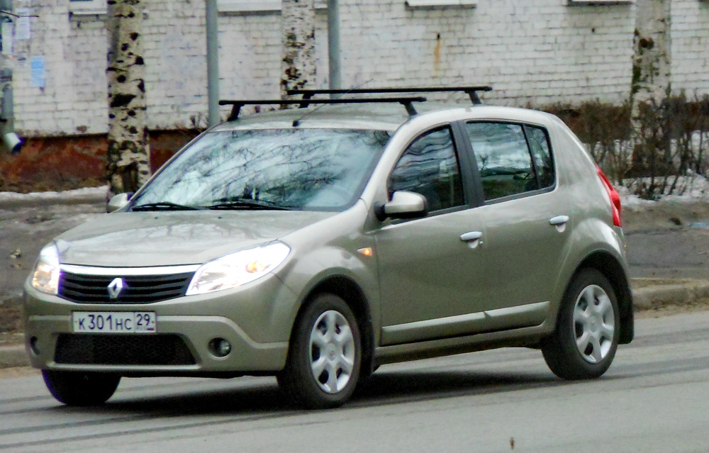 к 301 нс 29, Renault Sandero 1st gen (B90), 2007–2014
