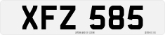 License plate of the United Kingdom, 1932 year system