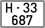 License plates of Spain, 1900 year series