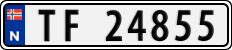 License plate of Norway, Cars