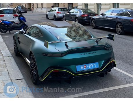 W FRY 1, Aston Martin Vantage
