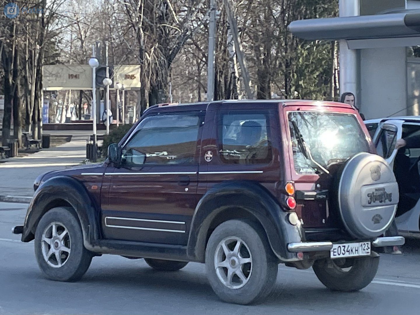 е 034 кн 123, Mitsubishi Pajero Junior Flying Pug 1st gen (H57A), 1997