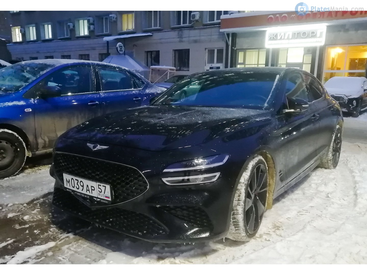 м 039 ар 57, Genesis G70 1st gen Sedan (IK), facelift, 2020–