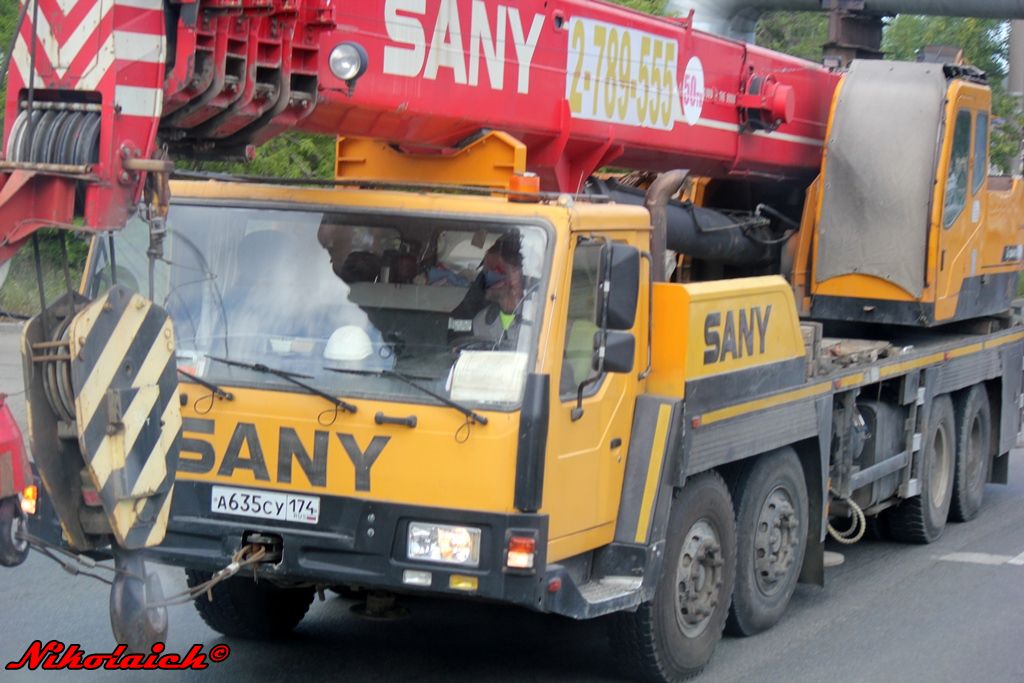 а 635 су 174, Sany QY50C 