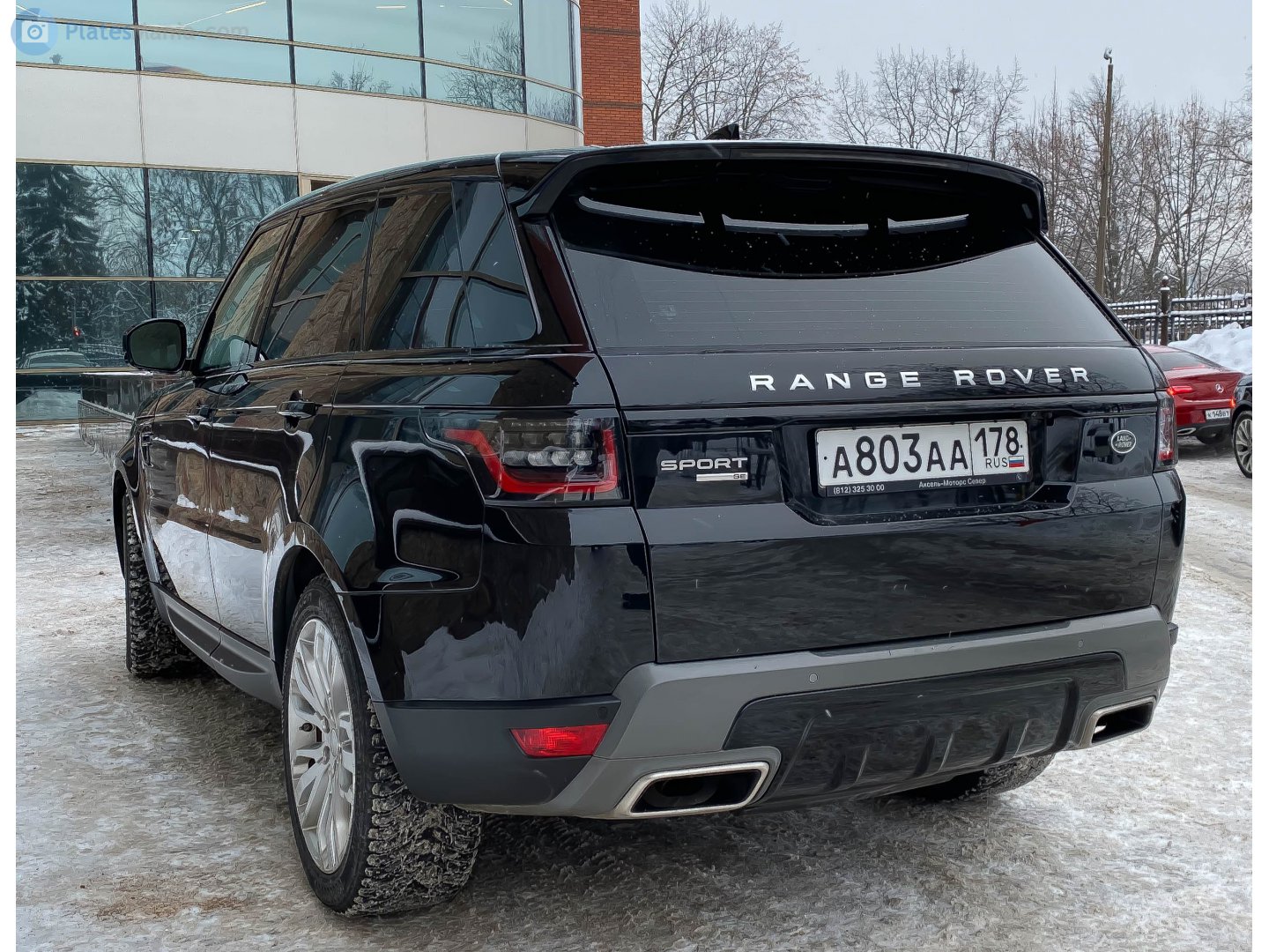 а 803 аа 178, Land Rover Range Rover Sport 2nd gen (L494), facelift, 2017–2022