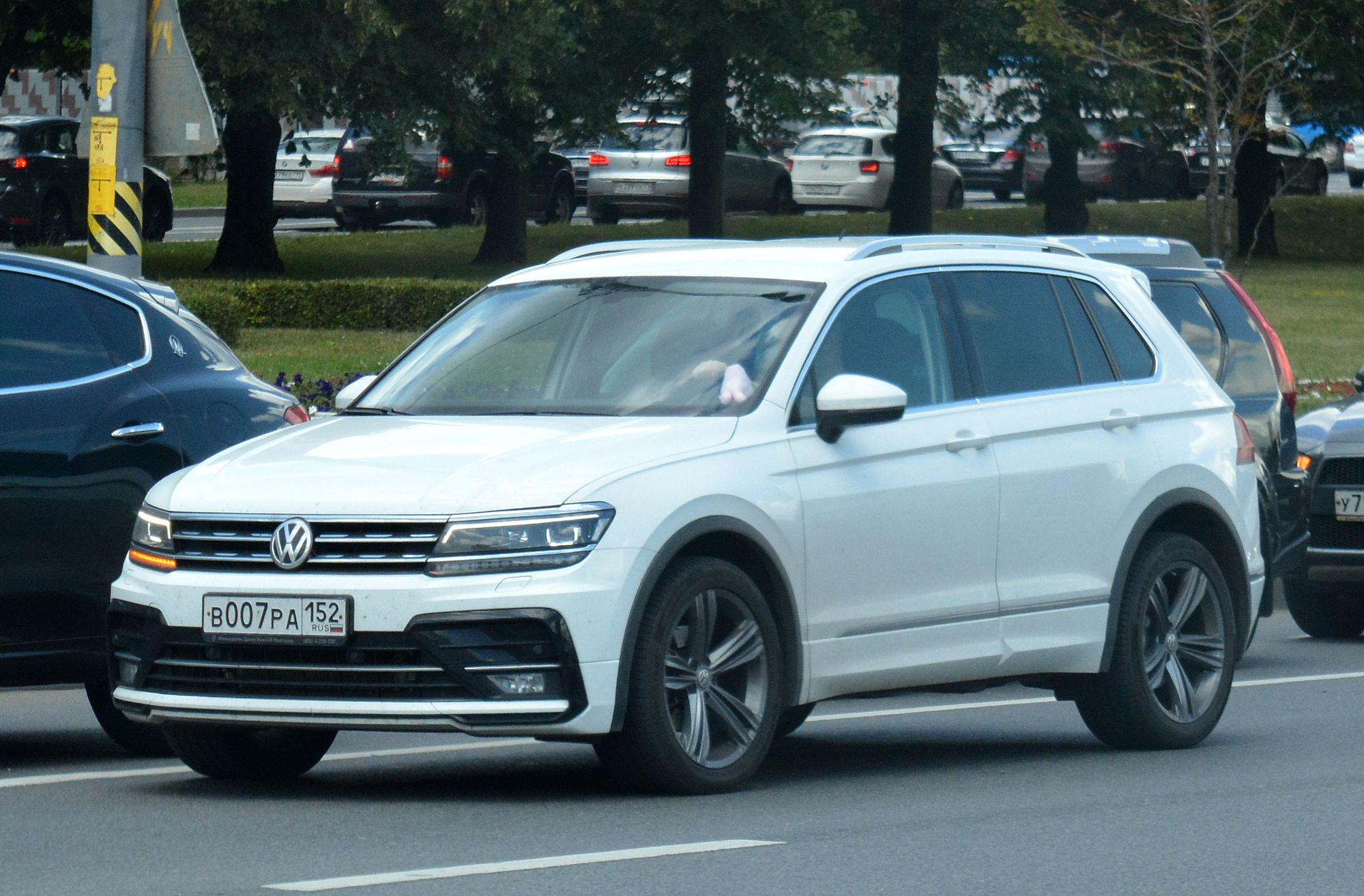 в 007 ра 152, Volkswagen Tiguan 2nd gen (AD/AX/Allspace/L), 2016–2021