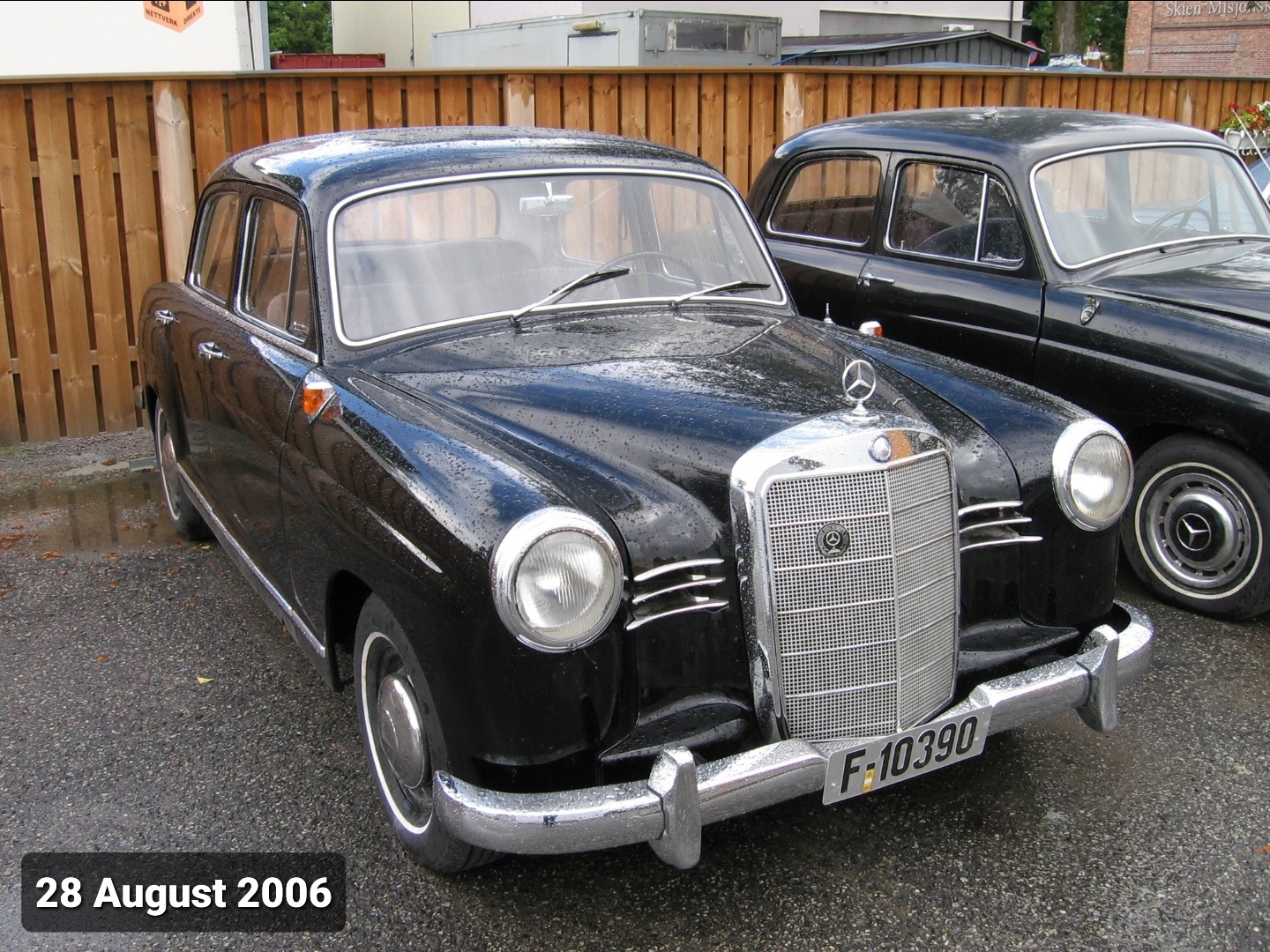 F-10390, Mercedes-Benz E-Klasse 180/190 Sedan (W120/W121), 1953–1962