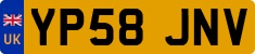 License plate of the United Kingdom, 2001 year system