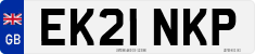 License plate of the United Kingdom, 2001 year system