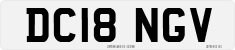 License plate of the United Kingdom, 2001 year system