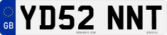 License plate of the United Kingdom, 2001 year system