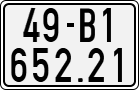 License plate of Vietnam, Motorcycles