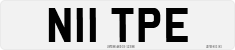 License plate of the United Kingdom, 1983 year system