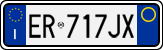 License plate of Italy, Cars (1994 year series)