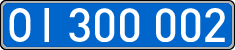 License plates of Spain, Diplomatic
