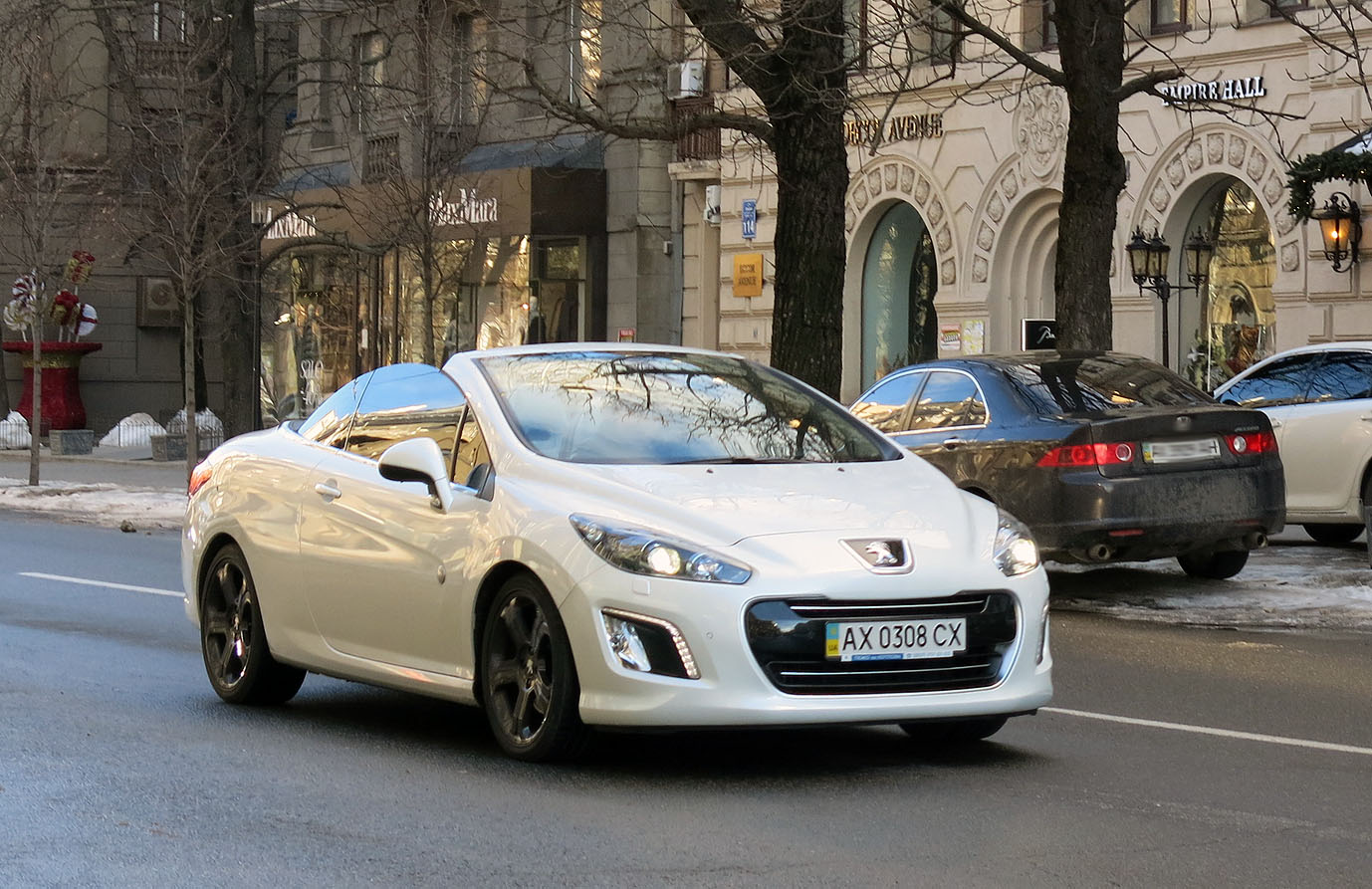 AX 0308 CX, Peugeot 308 1st gen CC (T7), 2009–2015
