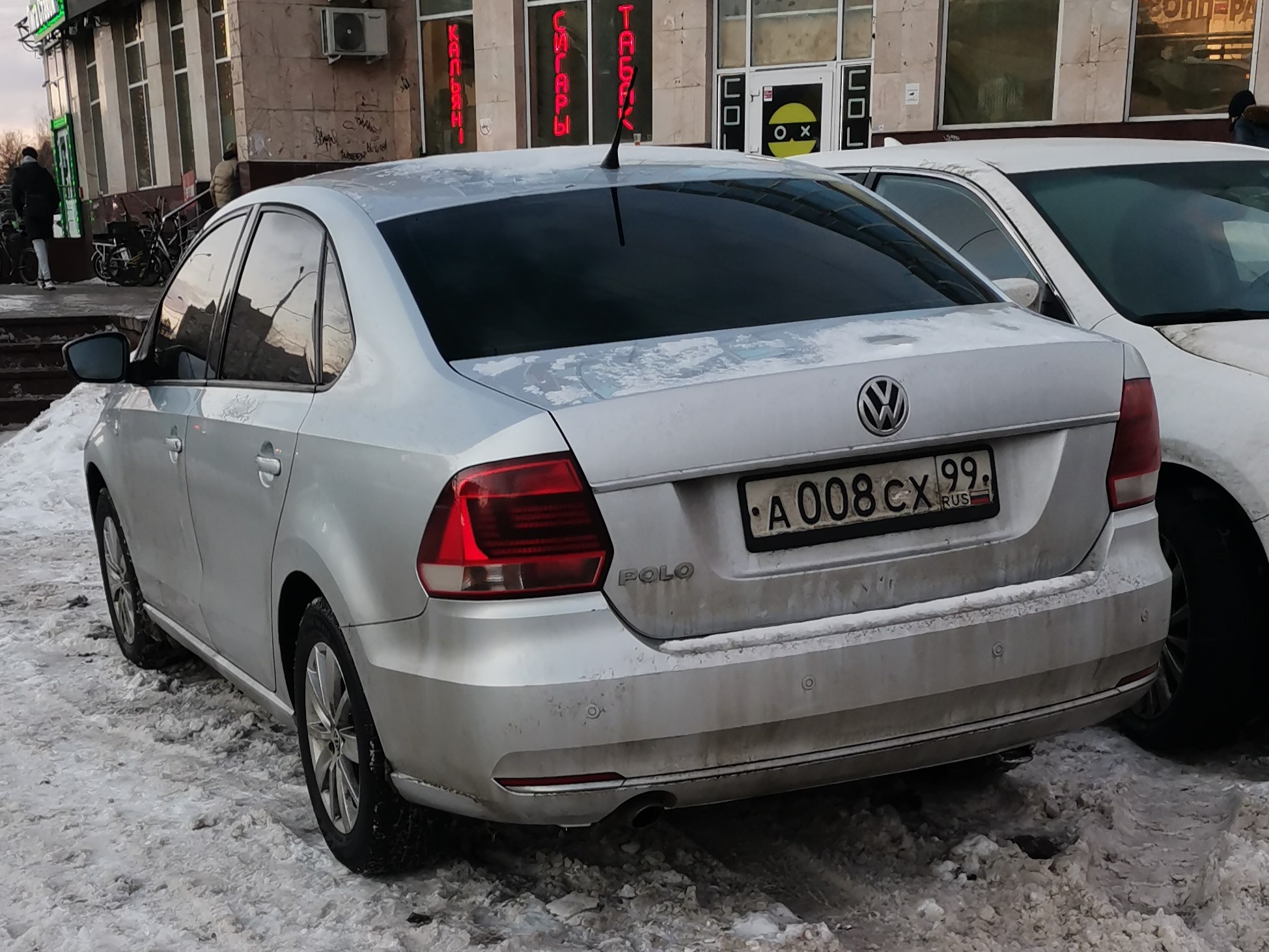 а 008 сх 99, Volkswagen Polo 5th gen Sedan (A05), 2010­–2015