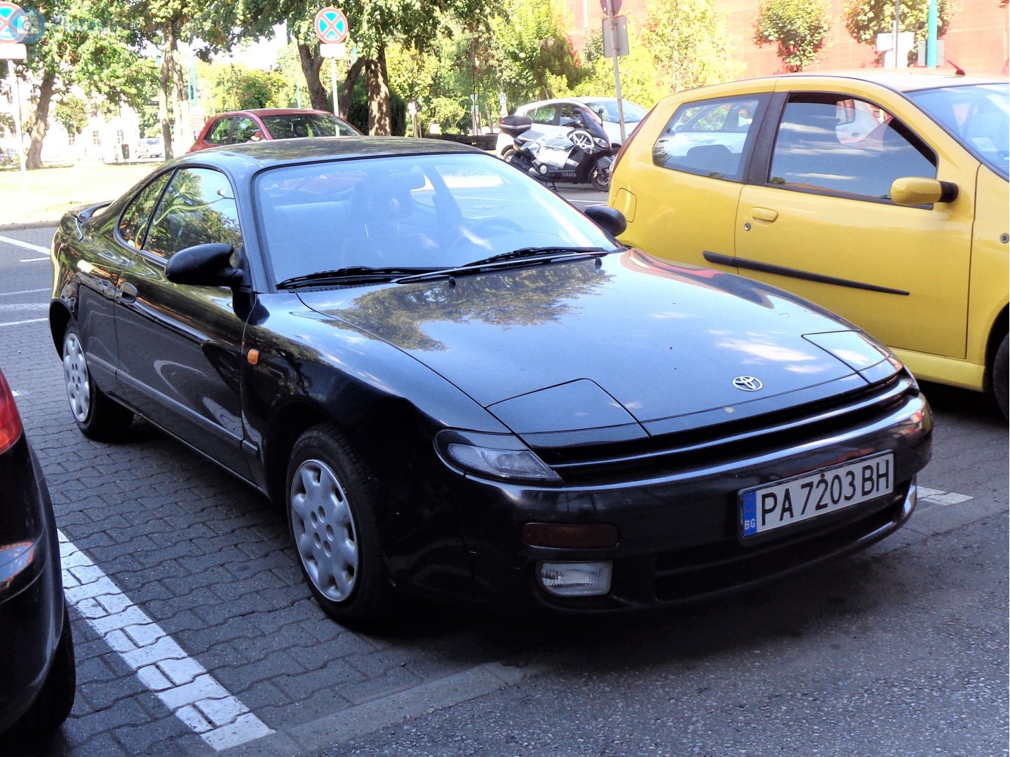 PA 7203 BH, Toyota Celica 5th gen Liftback Coupé (T180), 1989–1993