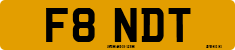 License plate of the United Kingdom, 1983 year system