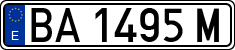 License plates of Spain, 1971 year series