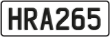 License plate of New Zealand, ABC1(23)