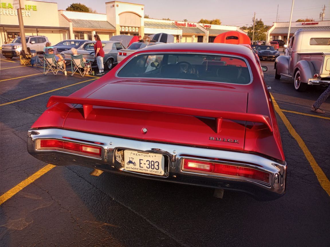 E-383, Buick GS 2nd gen 1971 GSX Hardtop Coupé (43437; A-body), 3rd facelift, 1970–1971