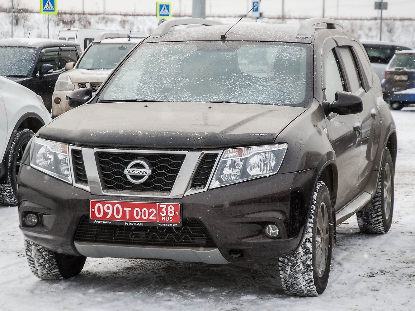090 T 002 38, Nissan Terrano 3rd gen (D15; IN- and CIS-market), 2013–2022