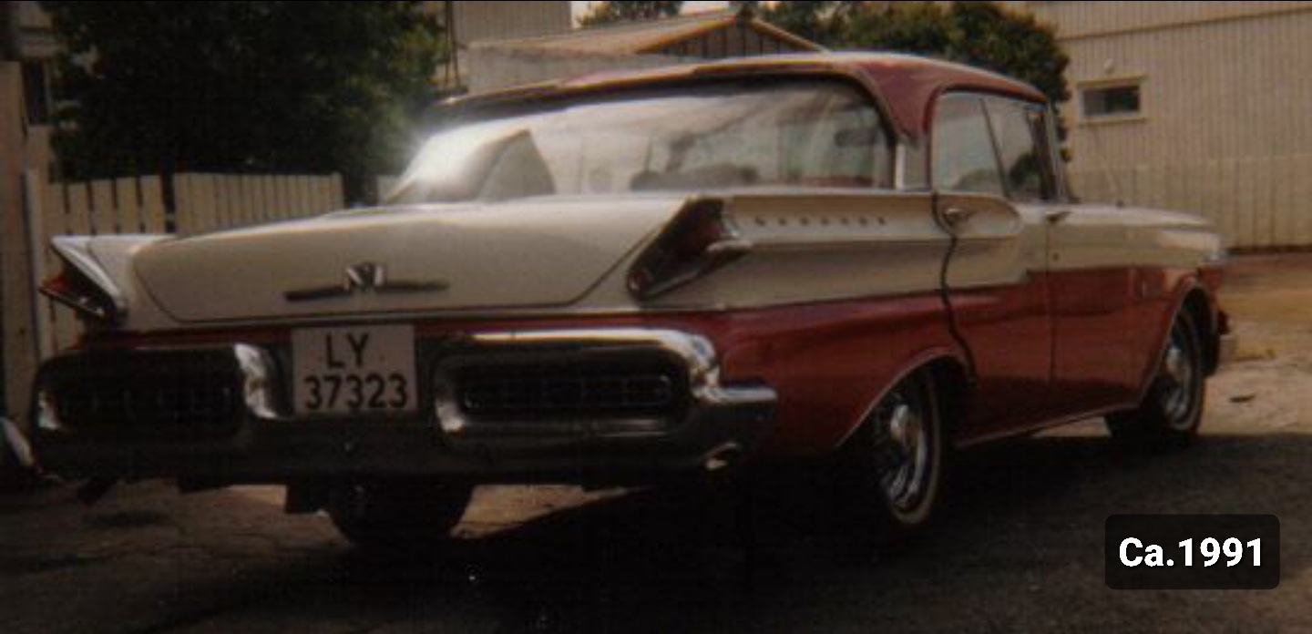 LY 37323, Mercury Monterey 3rd gen 1957 4-door Hardtop (57A), 1956–1957