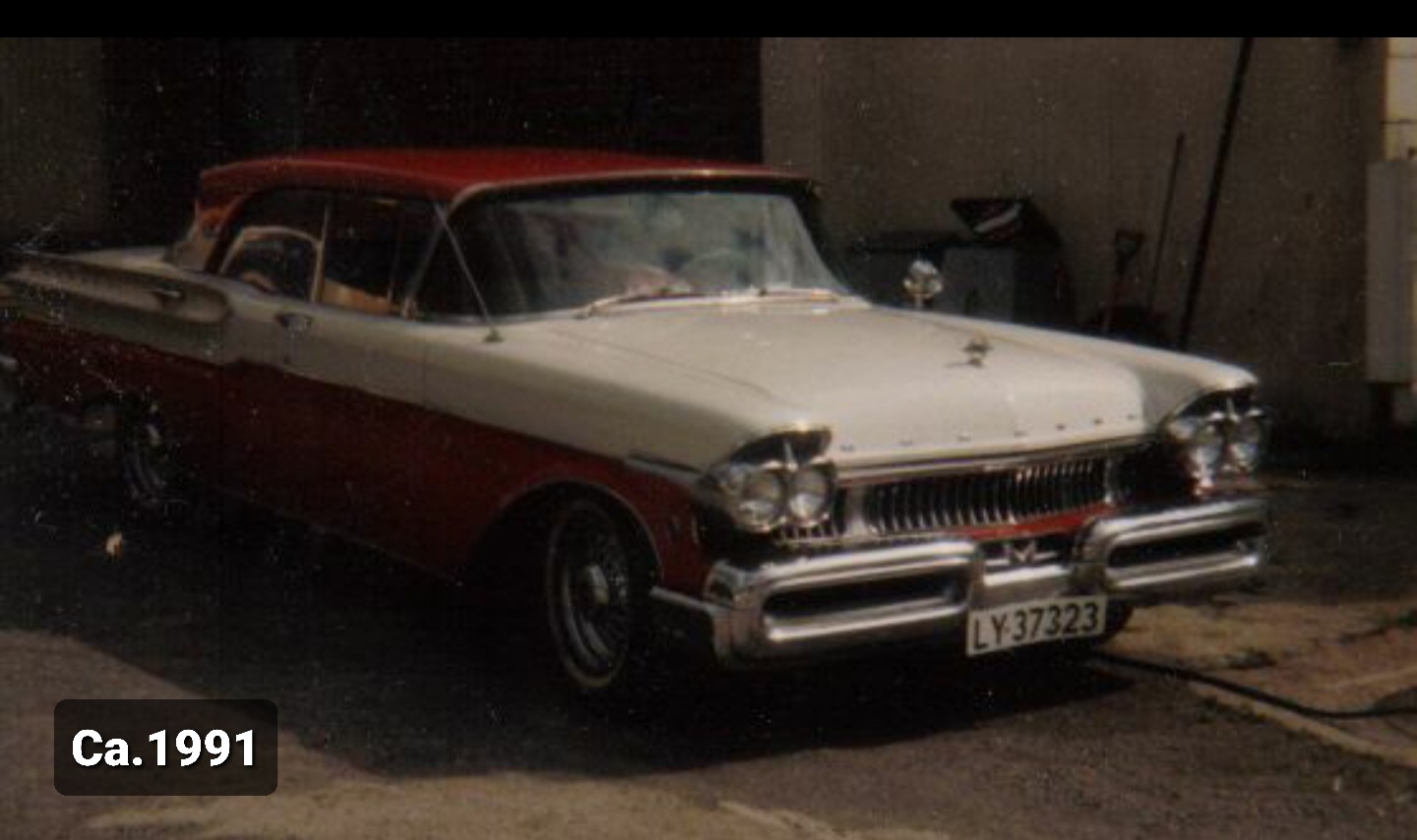 LY 37323, Mercury Monterey 3rd gen 1957 4-door Hardtop (57A), 1956–1957