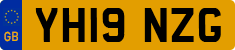 License plate of the United Kingdom, 2001 year system