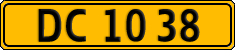 License plate of Denmark, Commercial vehicles