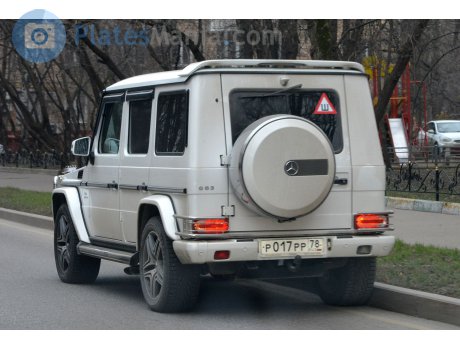 р017рр78, Mercedes-Benz G-Klasse