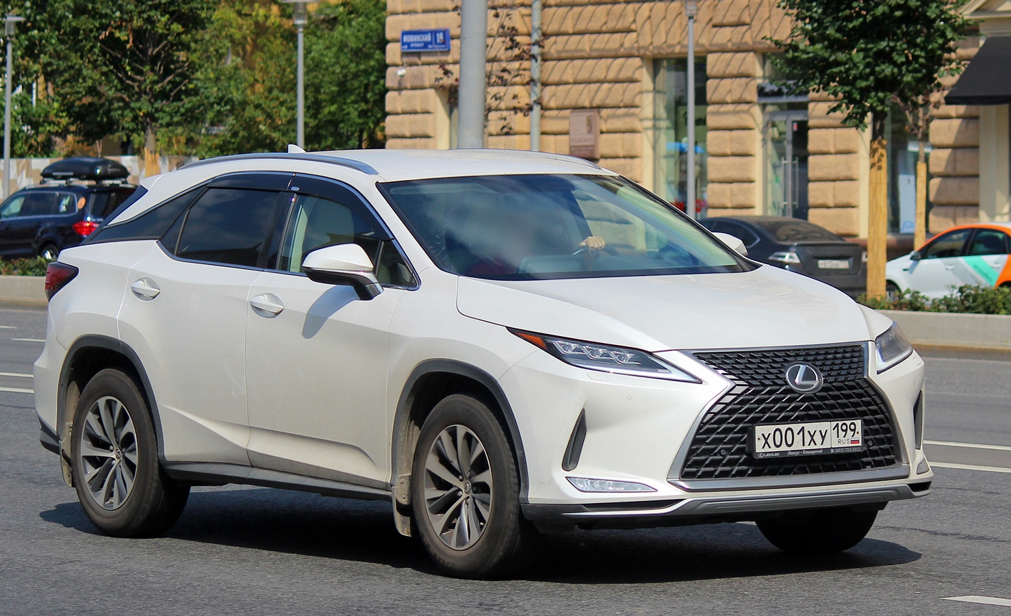 х 001 ху 199, Lexus RX 4th gen (AL20), facelift, 2019–2022