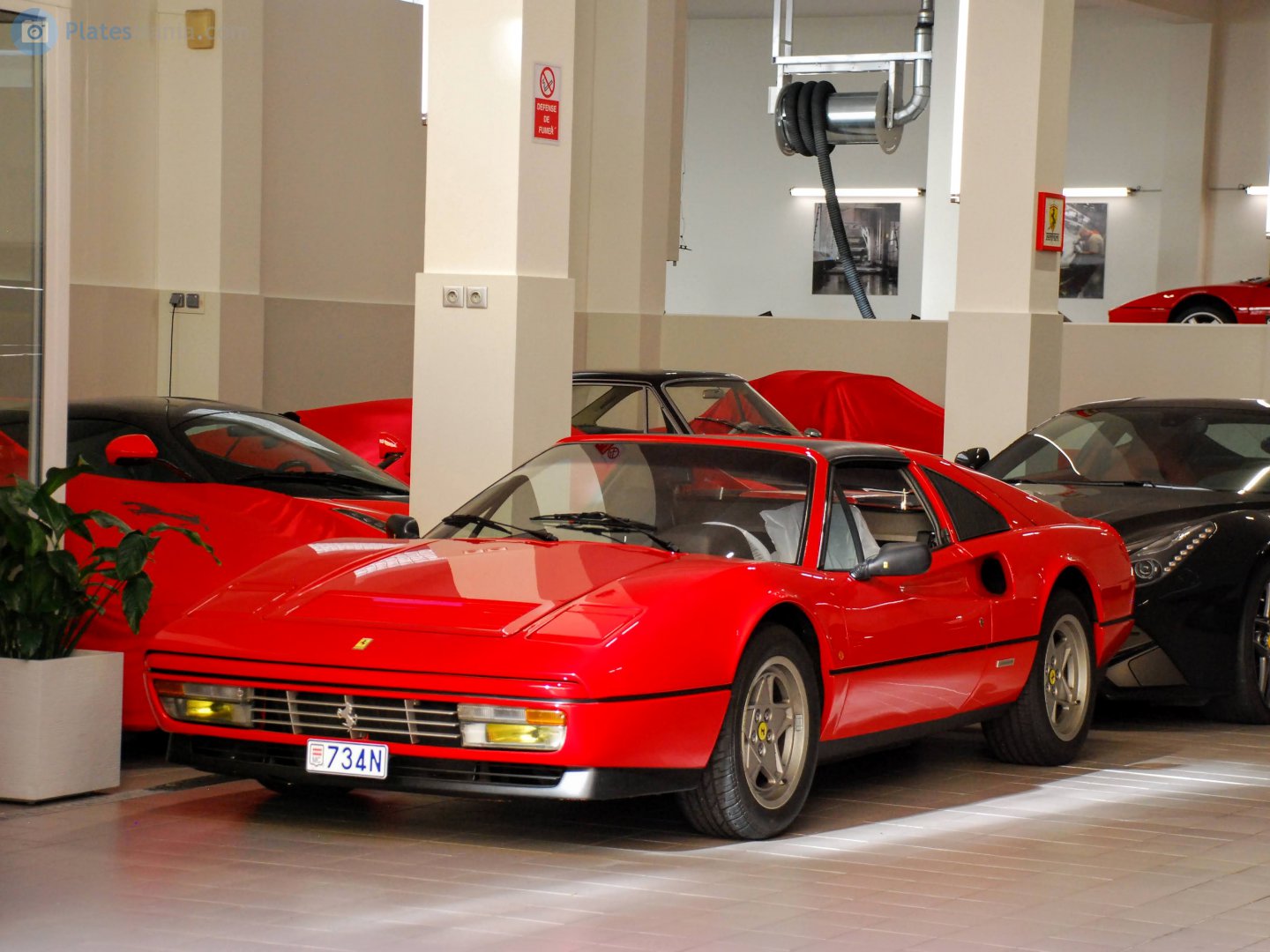 734N, Ferrari 328 1st gen (GTS) Targa (F106), 1985–1989