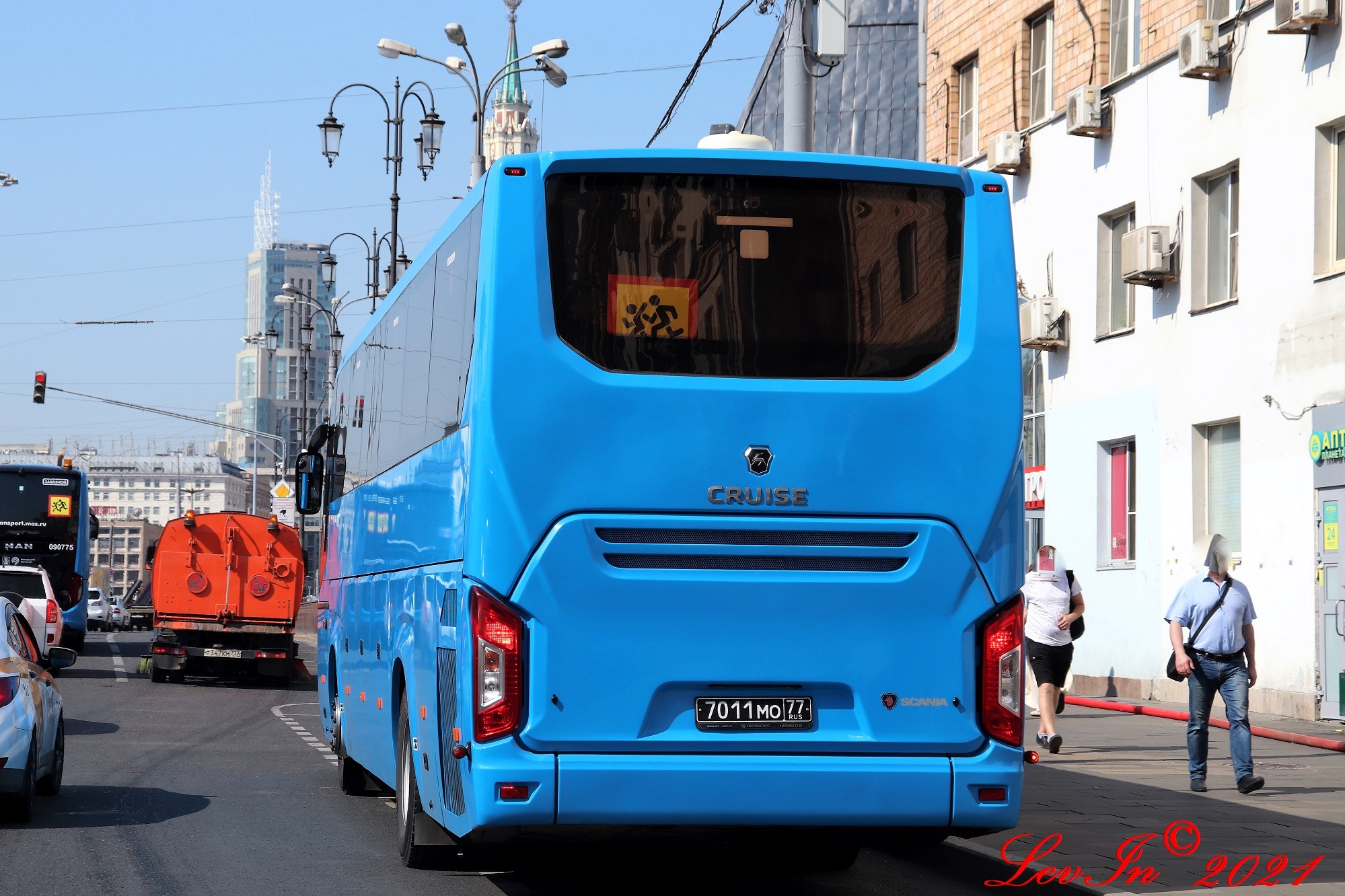 7011 мо 77, LiAZ 5290/5291 Cruise 1st gen, facelift, 2019­–