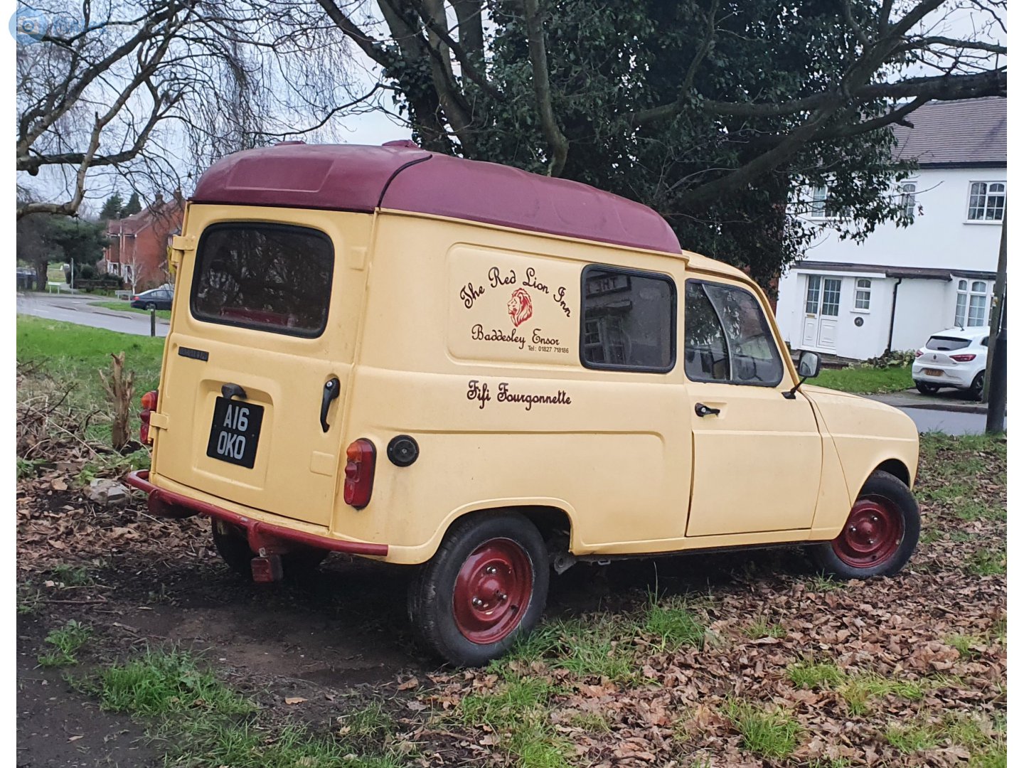 A16OKO, Renault 4 1st gen F4/F6 Fourgonnette (112), 1961–1988
