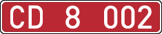 License plates of Spain, Diplomatic