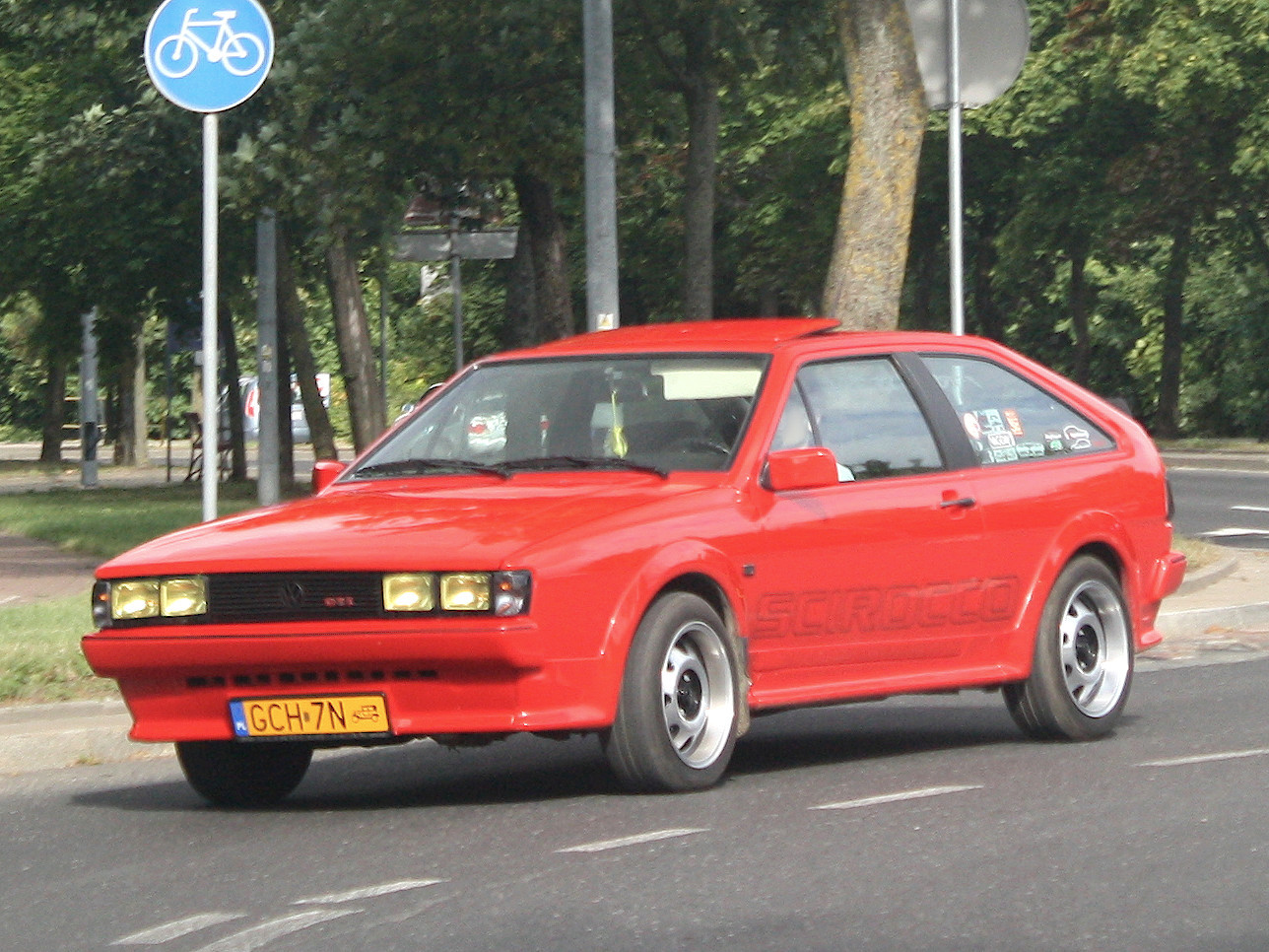 GCH 7N, Volkswagen Scirocco 2nd gen (Typ 53B), 1981–1992