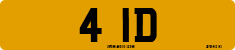 License plate of the United Kingdom, 1932 year system