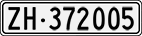 License plate of Switzerland, Cars
