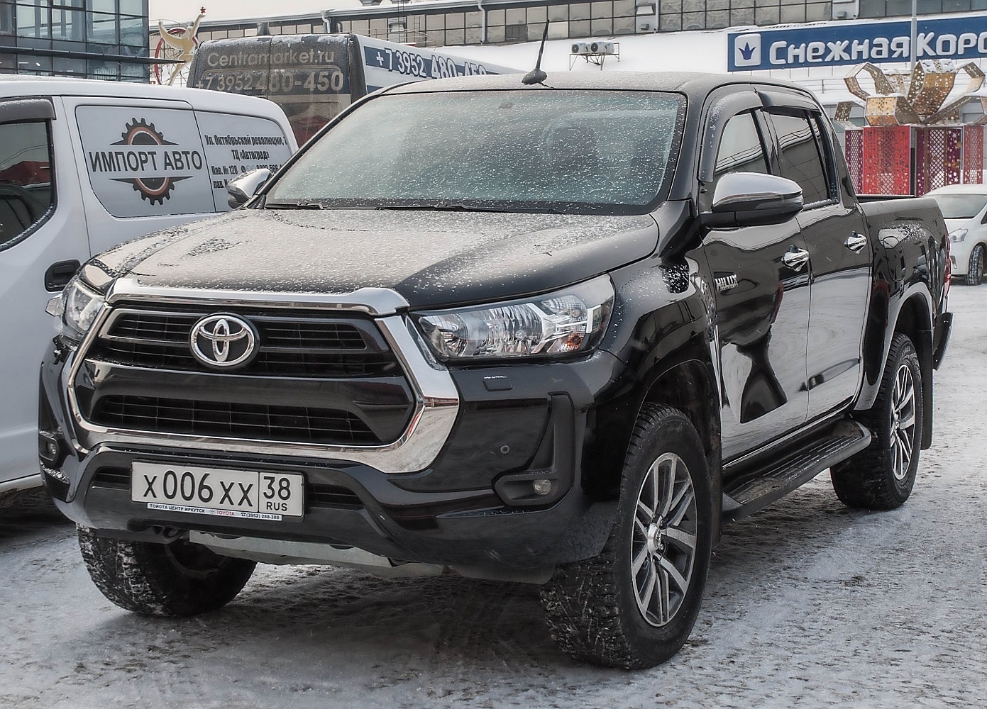 х 006 хх 38, Toyota Hilux 8th gen (AN120/AN130), 2015–
