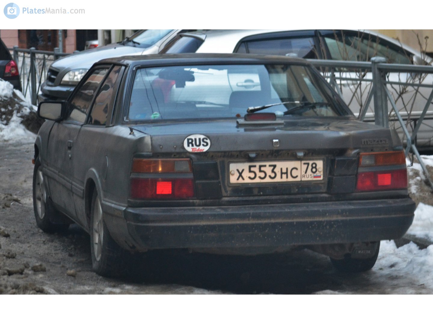 х 553 нс 78, Mazda Capella 3rd gen Coupé (GC), 1982–1987