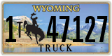 Wyoming, Truck (1(2) 12345)