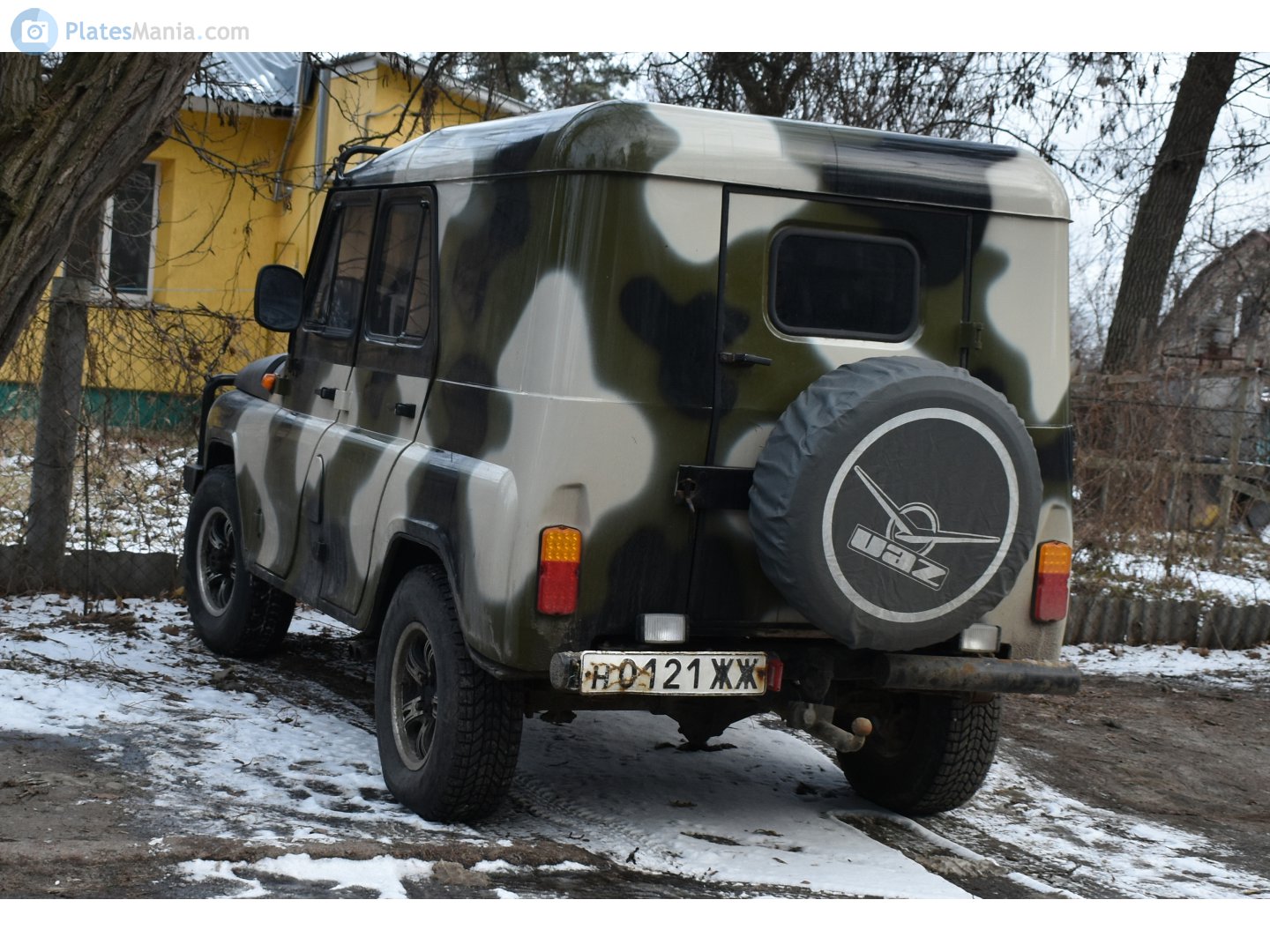 н 0121 ЖЖ, UAZ 469/3151 469, 1972–1985