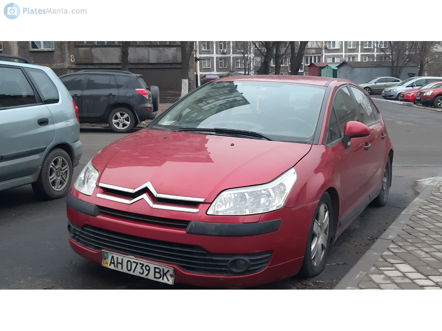 AH 0739 BK, Citroёn C4 1st gen 5-door Hatch (B51), 2004–2010 (–2014 for LATAM-market)