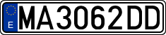 License plates of Spain, 1971 year series