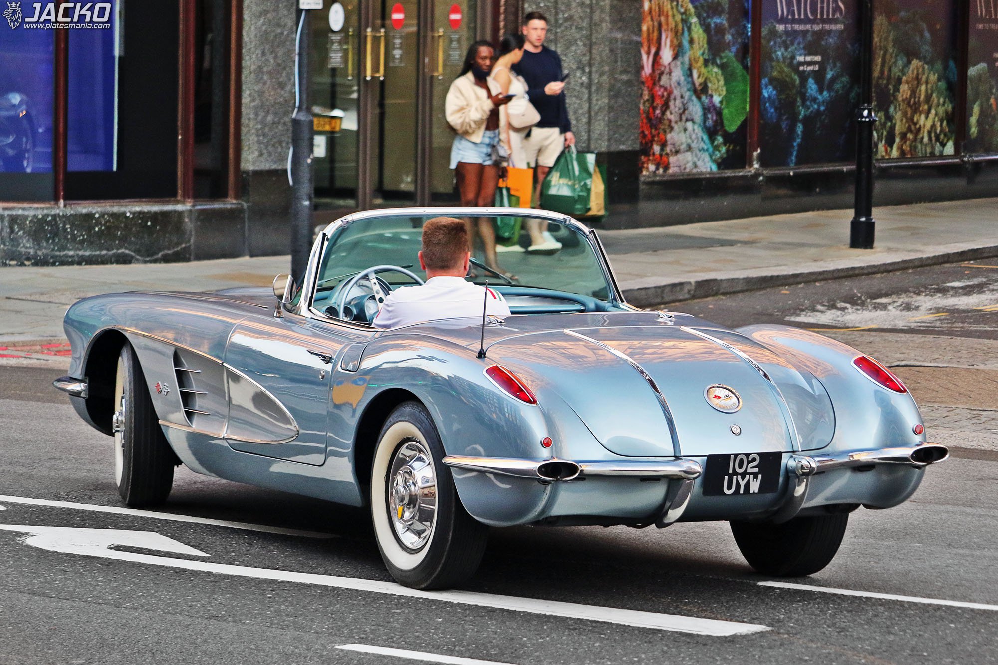 102UYW, Chevrolet Corvette 1st gen (C1; 67), 2nd facelift, 1957–1960